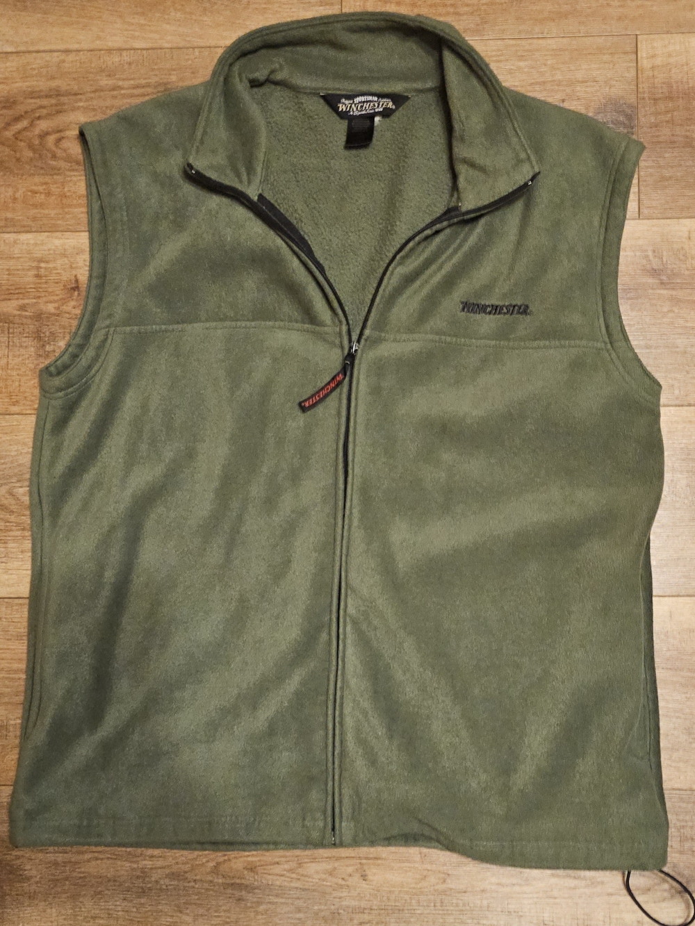 Winchester Men's Olive Green Fleece Vest
